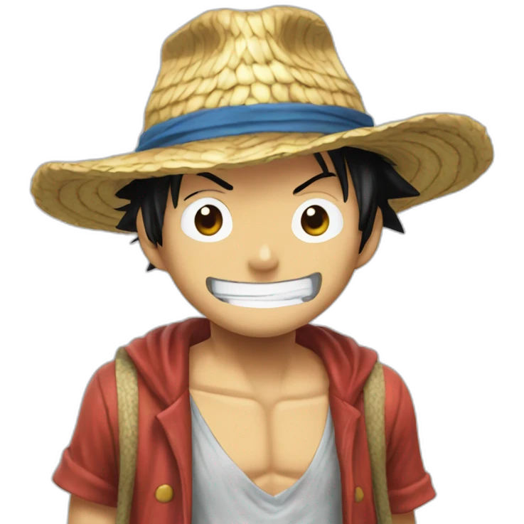 Luffy bourré emoji