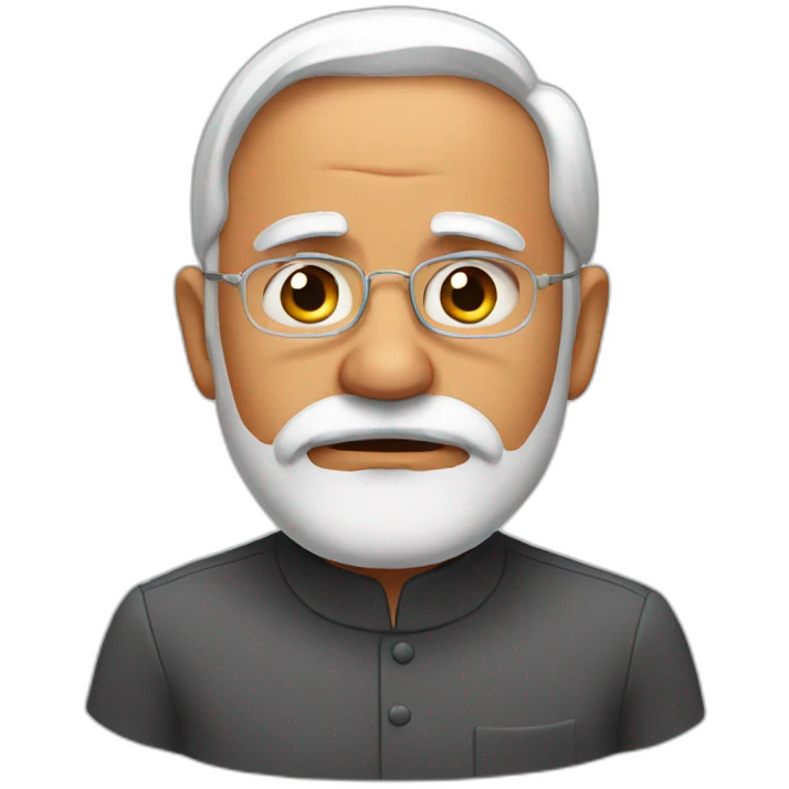 Modi sad emoji