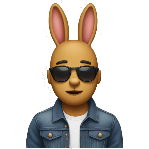 Bad bunny emoji