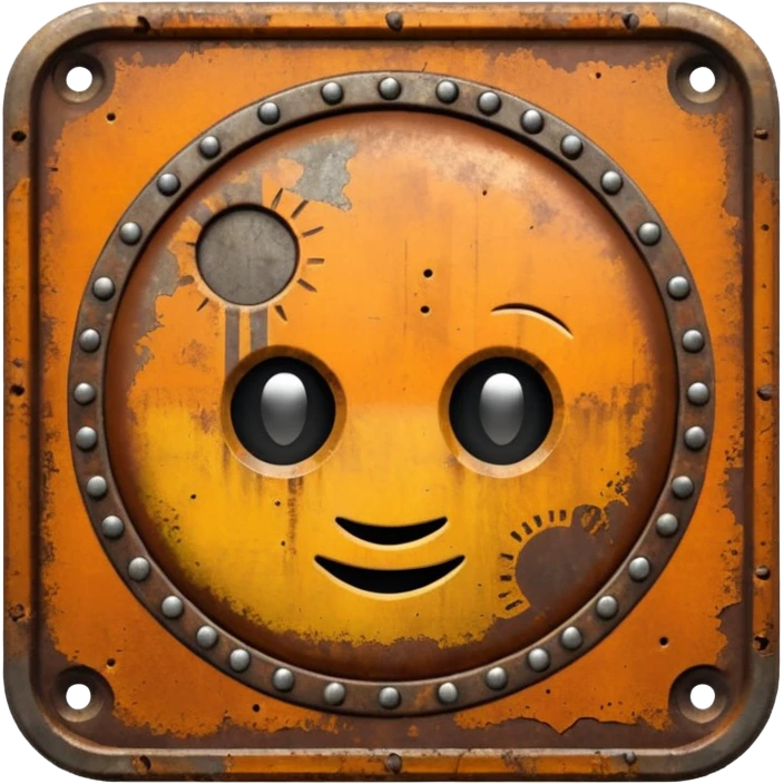 Create a Discord server icon that shows 'DUBS' based on the Rust video game. emoji