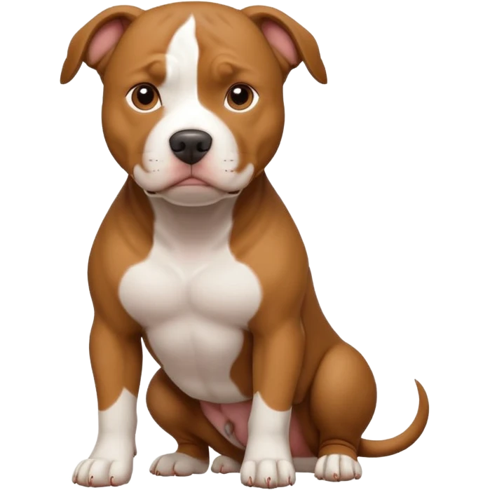 pitbull dog emoji