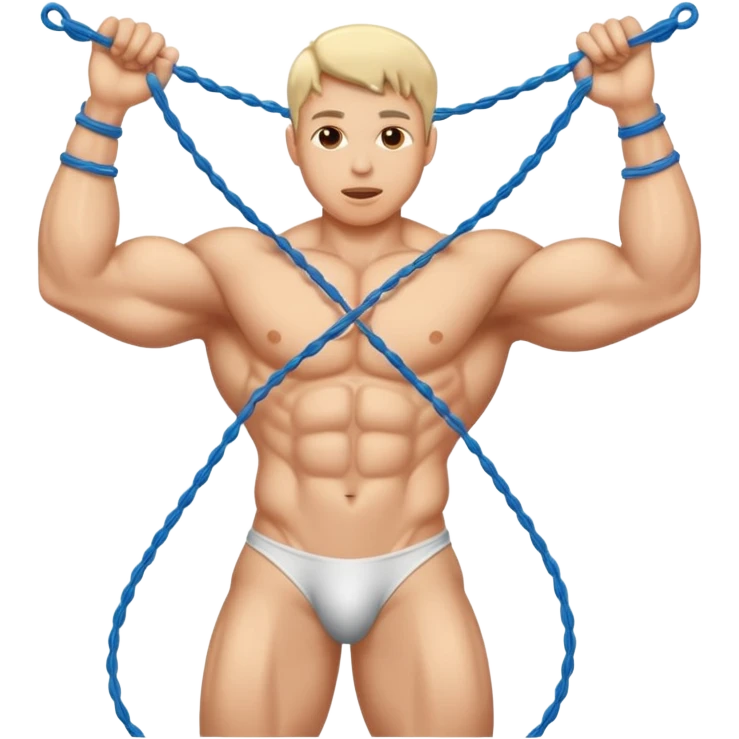 Penis shooting out multiple strings of cum emoji