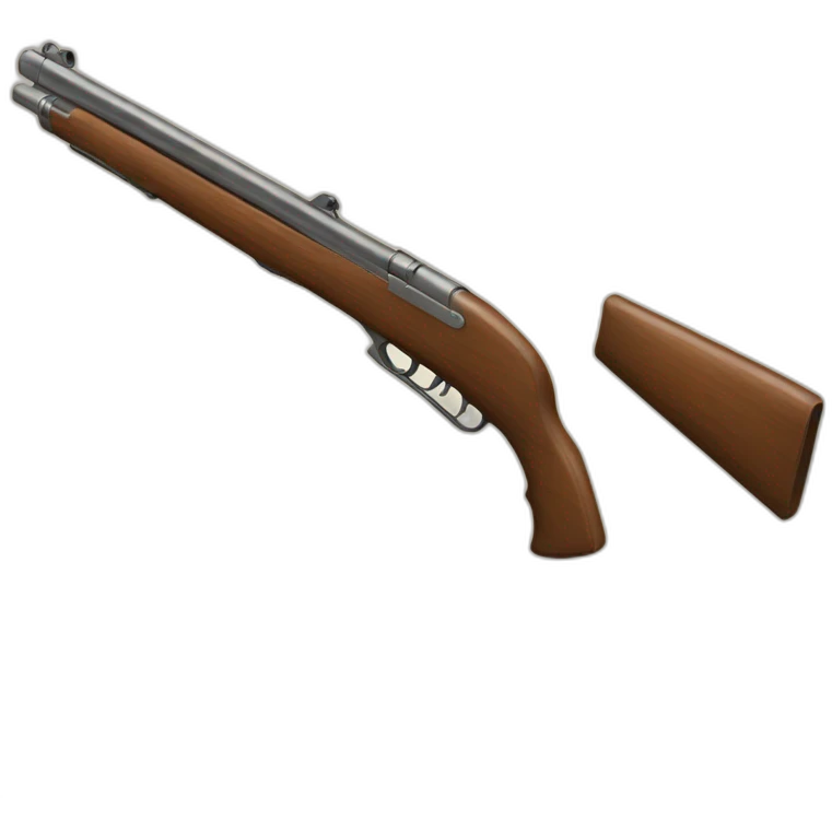 Fusil a pompe emoji