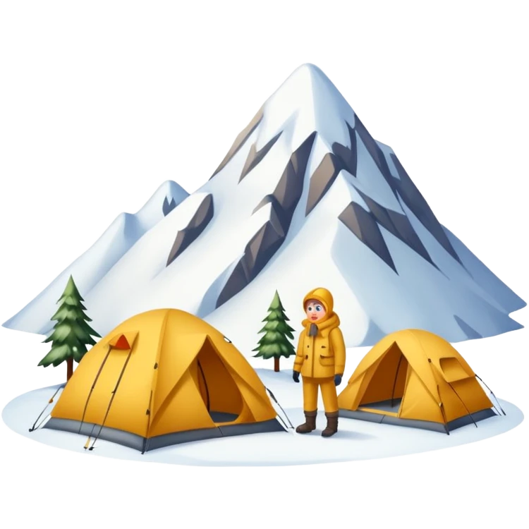 Snowy Peak Camp emoji