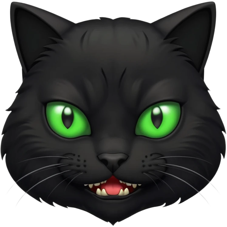 Evil cat emoji