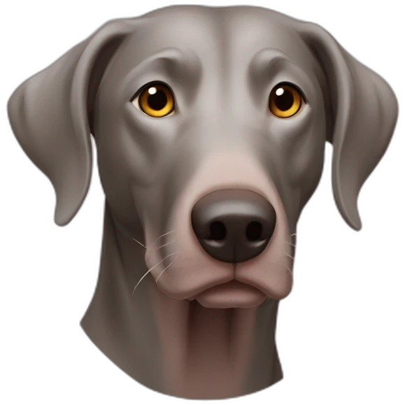wild boar weimaraner emoji