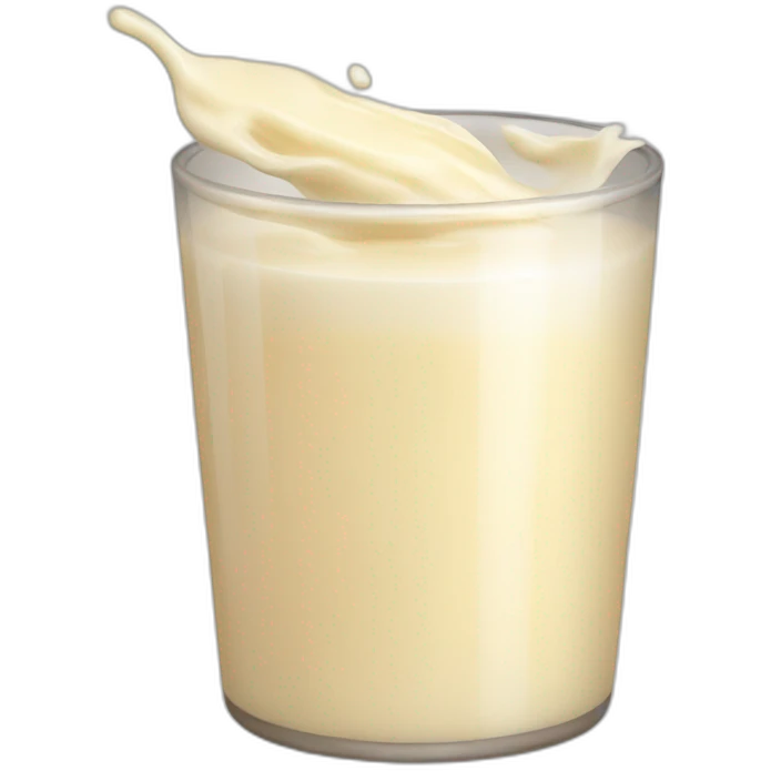 Condensed milk emoji