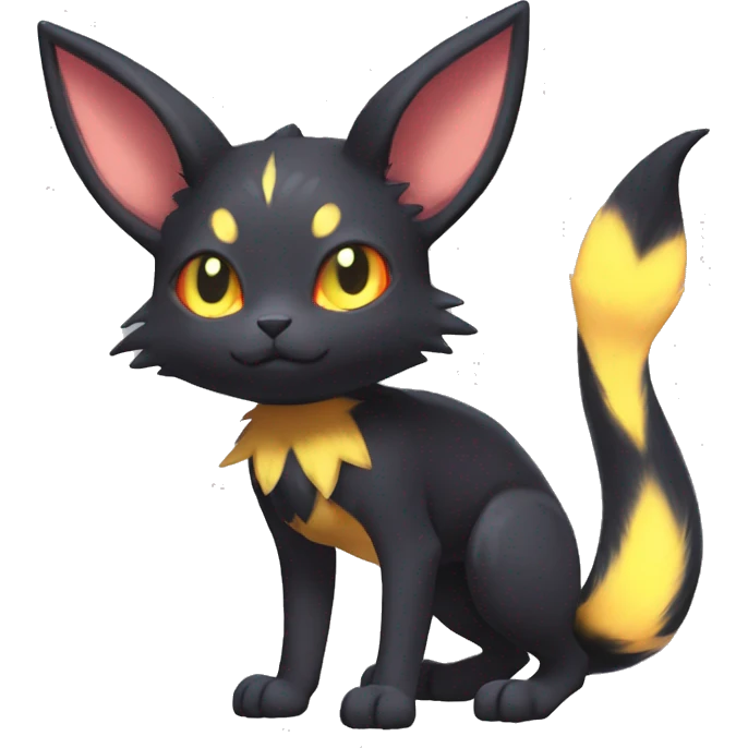 Umbreon-Litten-Espeon-Rocruff-fusion-hybrid full body emoji