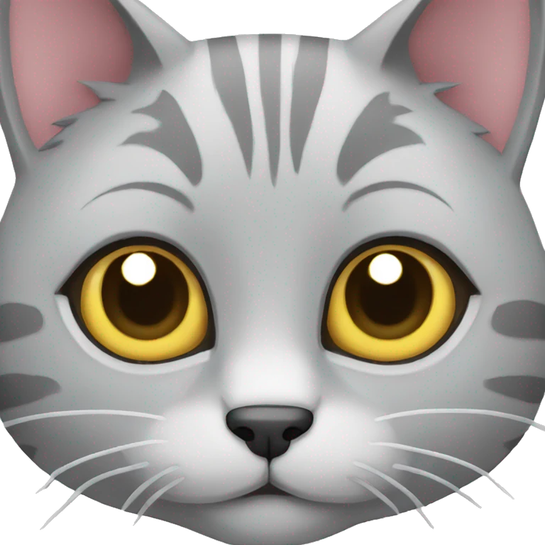 gato gris emoji