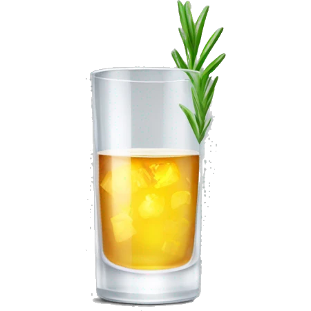 a shot of vodka  in Russian style emoji