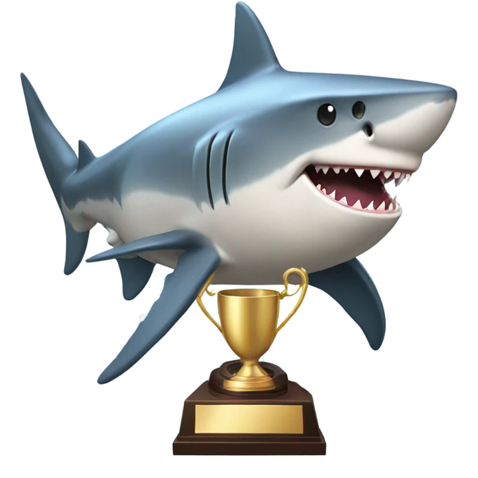 shark with troph emoji