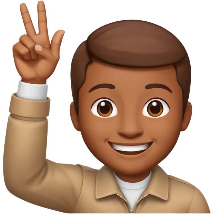 My Memoji giving Shaka emoji