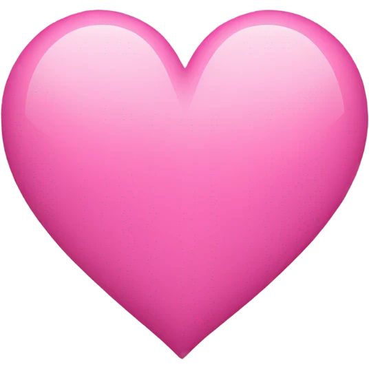 pink heart with one crack line from middle emoji