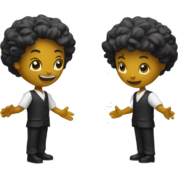 stage maquette black  emoji