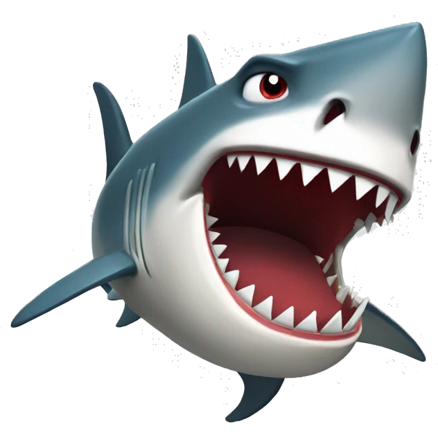 angry spotify shark emoji