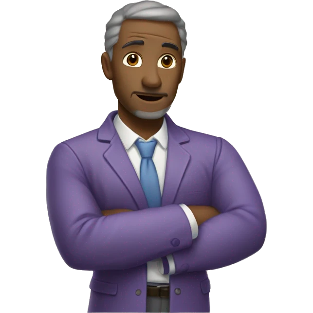 Фиолетовый бантик emoji