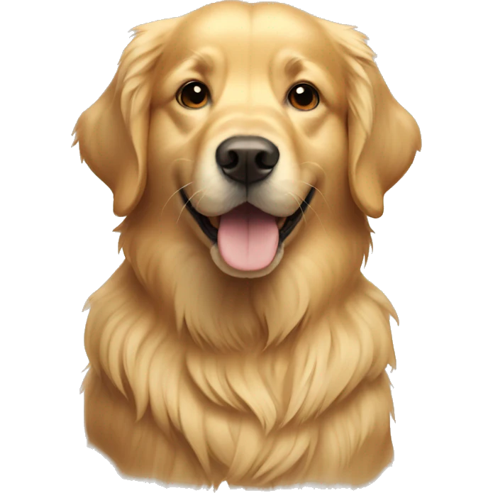 Golden retriever  emoji