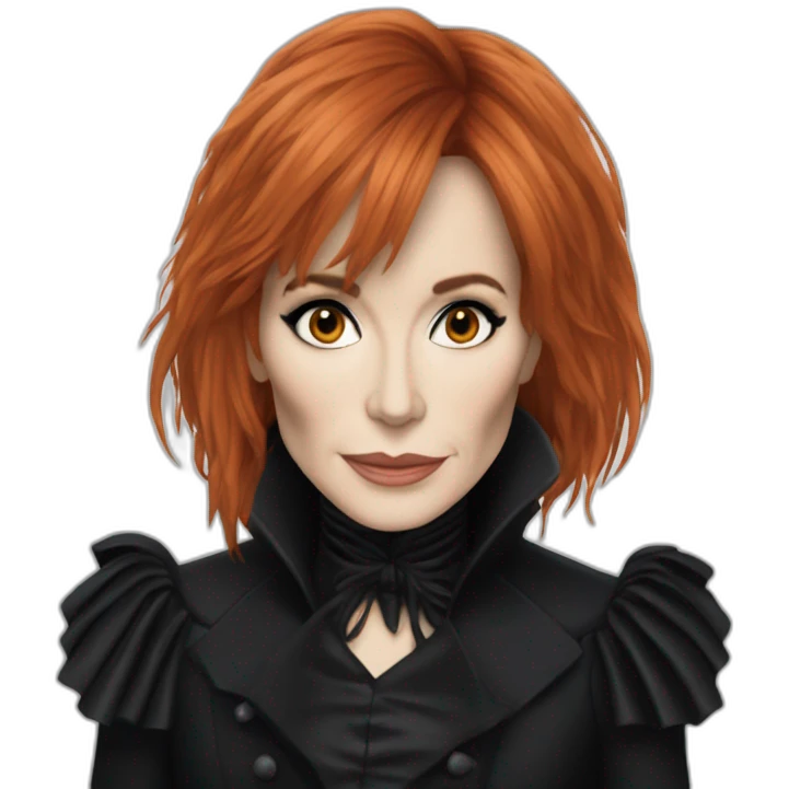 Mylène Farmer nevermore 2023 emoji