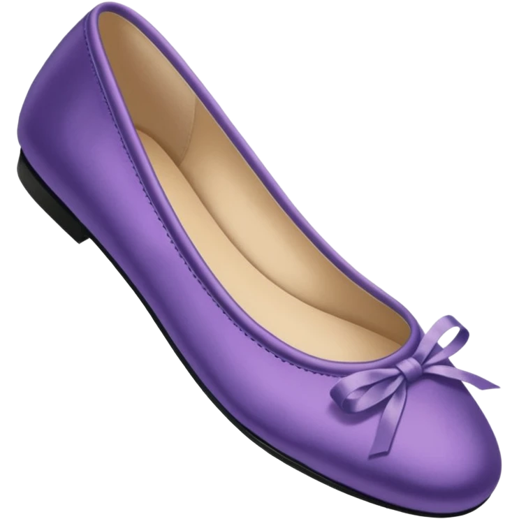 purple ballet flats emoji