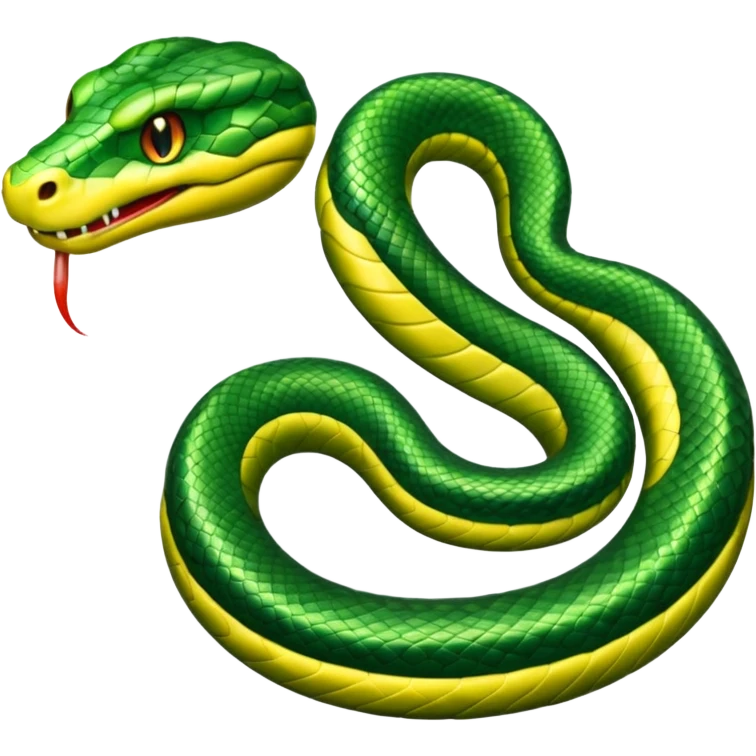 snake crawls emoji