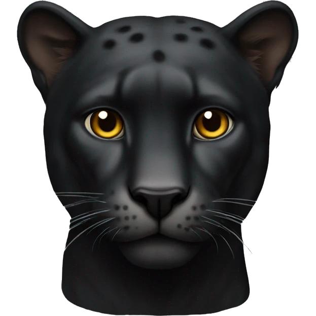 Animal pantera negra emoji