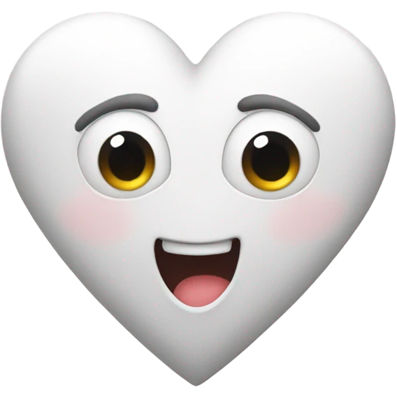 white heart emoji