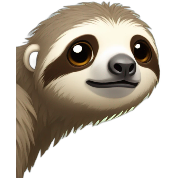 super sad crying cute sloth emoji
