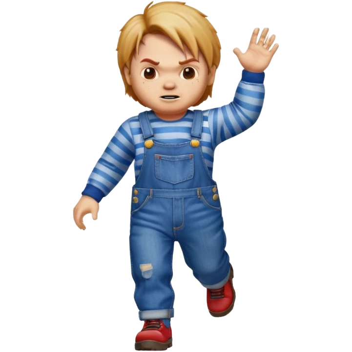 chucky corriendo emoji