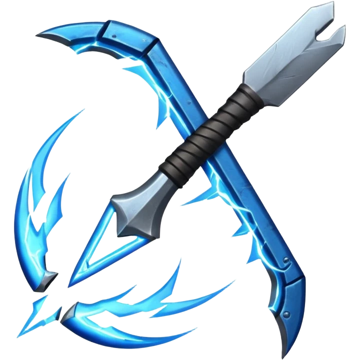 storm breaker with electricity liek thor hammer emoji