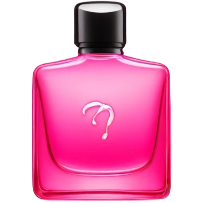 kilian fragrance in pink bottle emoji