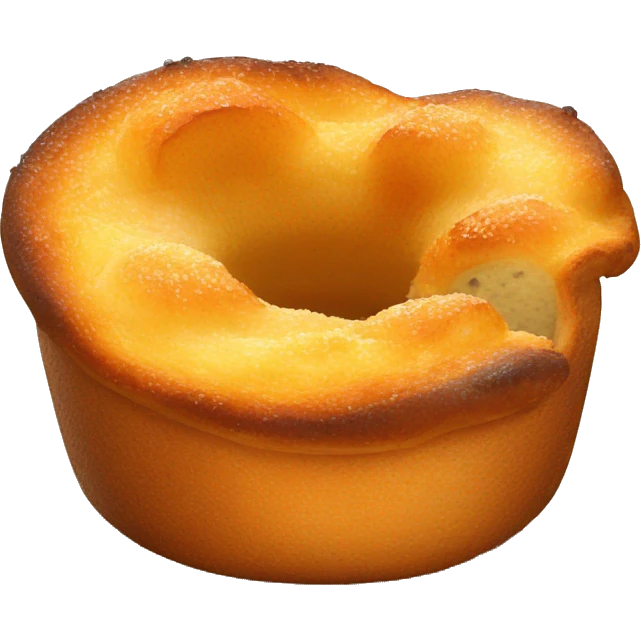 Yorkshire pudding and poppy seeds emoji