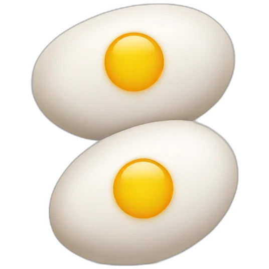 two eggs emoji