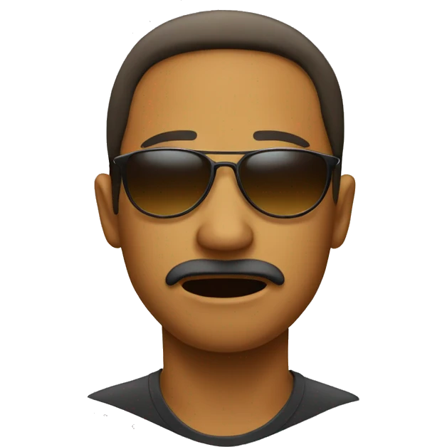 sob emoji mixed with sunglasses face emoji emoji