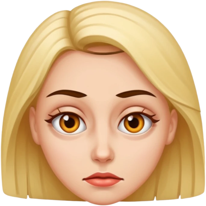 Stupid bitch with a very bad lazy eye emoji