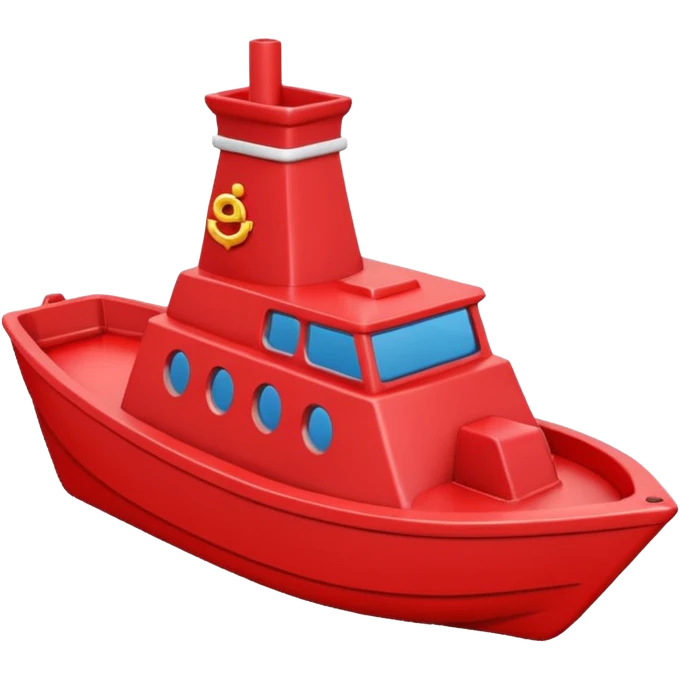 a 3d benchy emoji