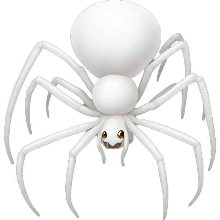 White spider Lilia  emoji