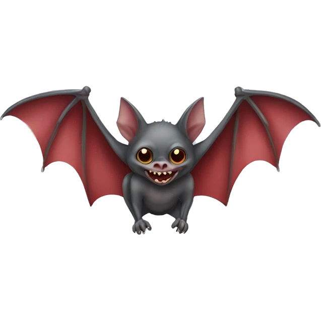 Vampire bat emoji