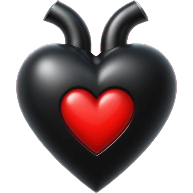 gothic animated heart emoji