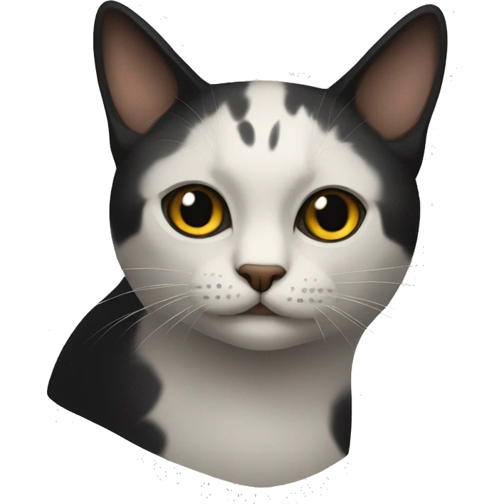 Gato negro emoji