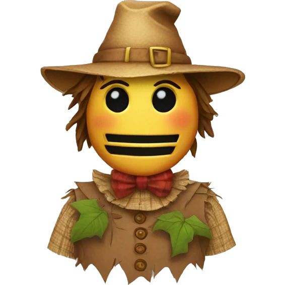scarecrow emoji