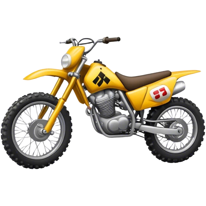 Dirt bike emoji