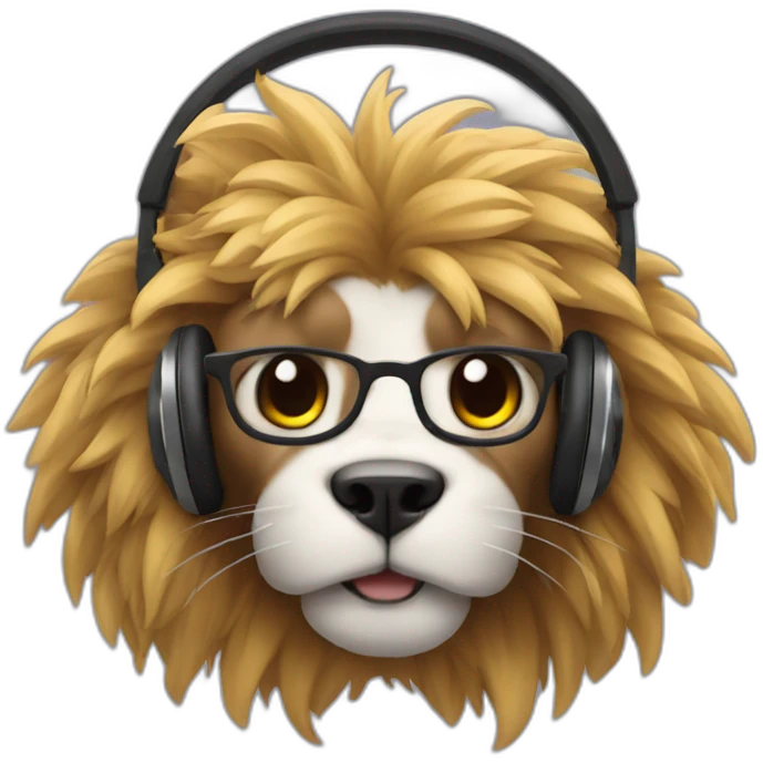 me beast with headphone emoji