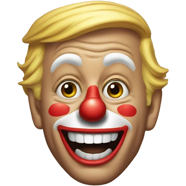 Clown trump  emoji