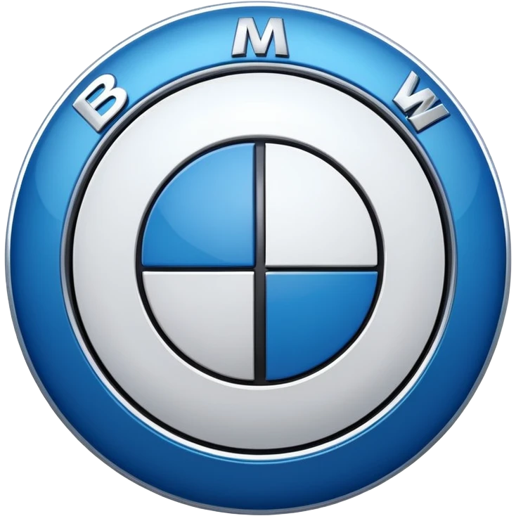 BMW logo emoji emoji