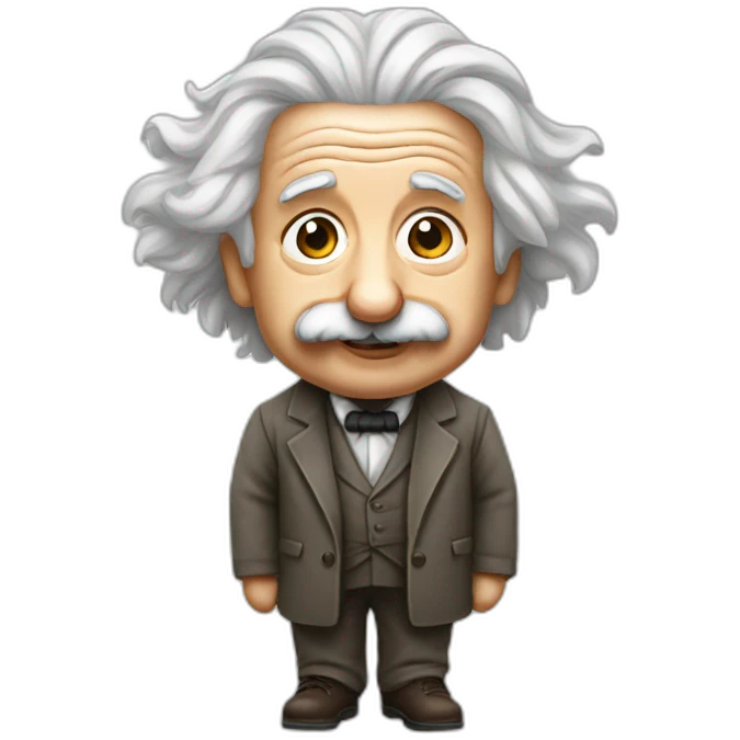 Albert Einstein  emoji