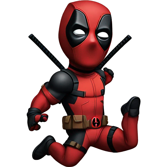 Deadpool dancing emoji