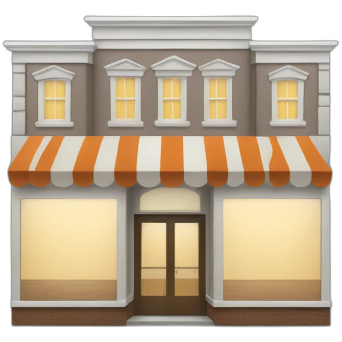 Storefront building emoji