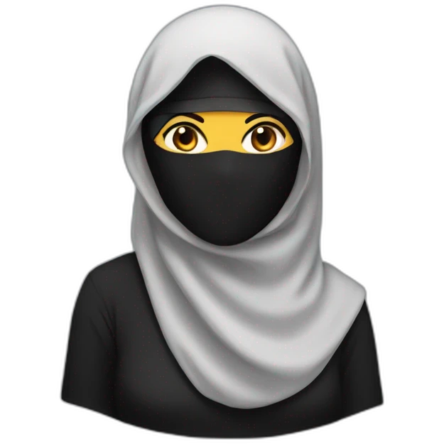 niqab emoji