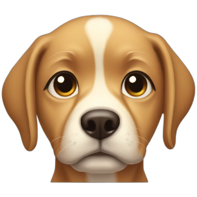 Side eye dog emoji