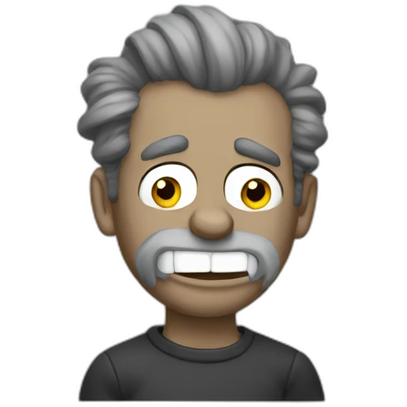 Itchy and scratchy emoji